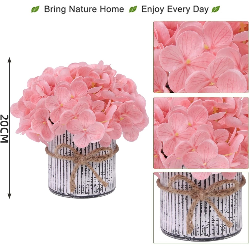 1 szt. Sztuczne kwiaty hortens – Bonsai Garden Centre recenzja i cena