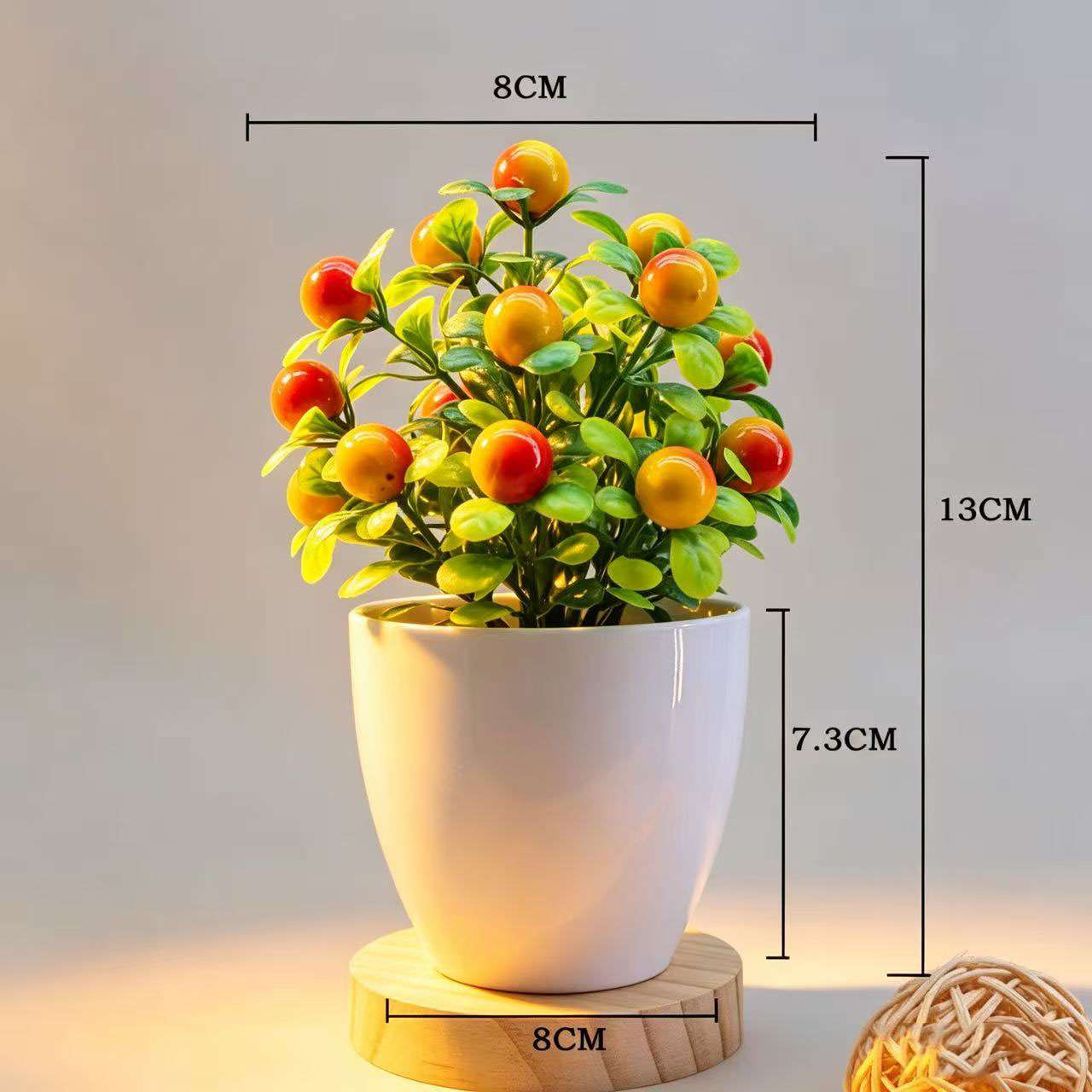 Sztuczne drzewka owocowe Bonsa – Bonsai Garden For Home recenzja i cena