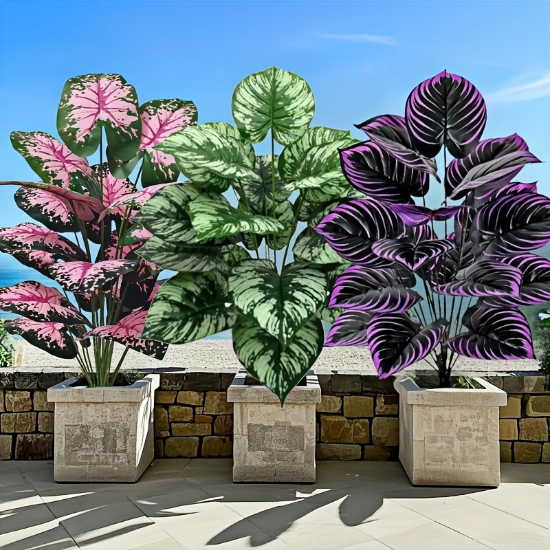 3 szt. 60cm Duży Sztuczny Ziel – Bonsai Garden For Home recenzja i cena