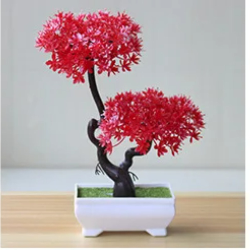 Sztuczne małe drzewka, rośliny – Bonsai Garden For Home recenzja i cena