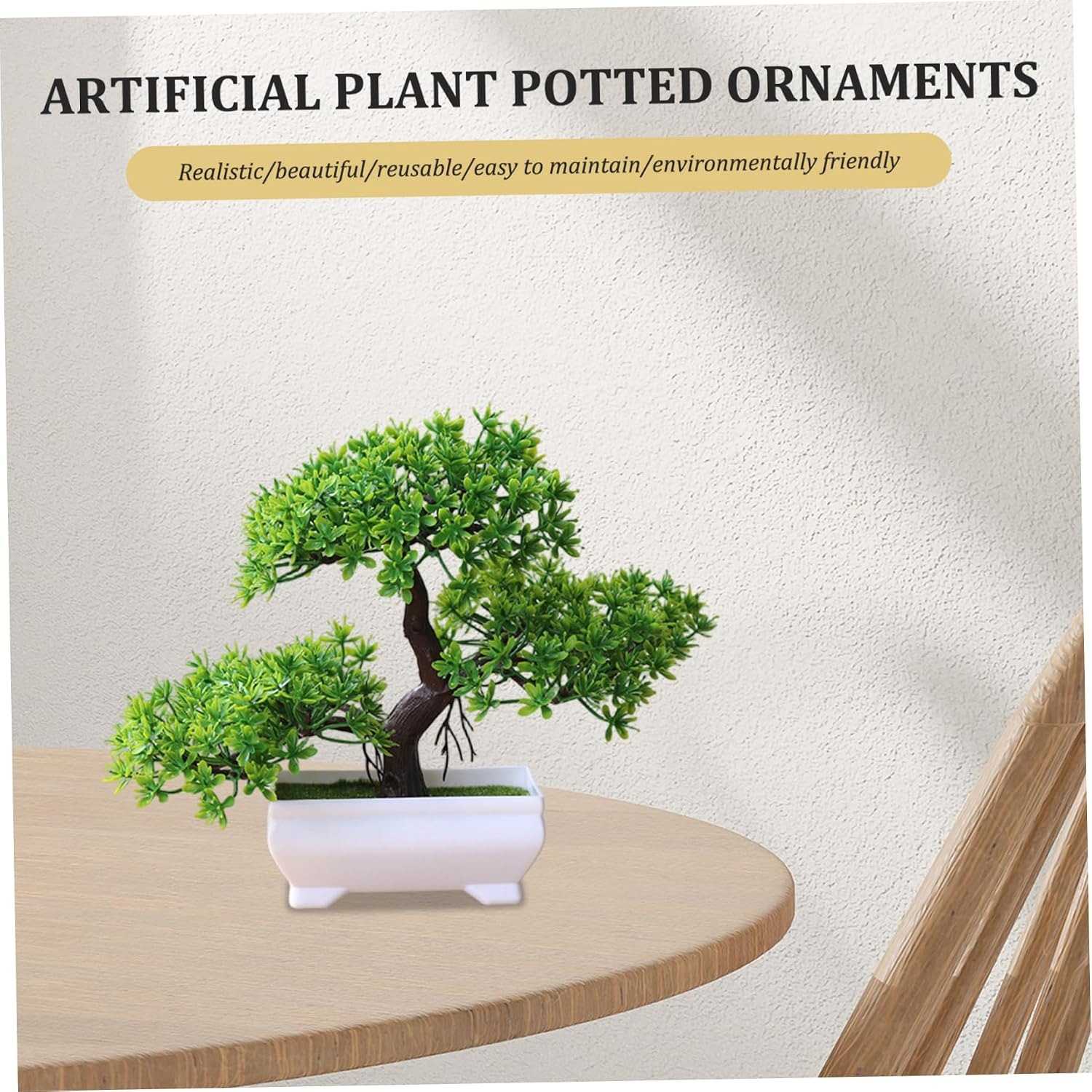 1/2 szt. Sztuczne drzewko bons – Bonsai Garden For Home recenzja i cena